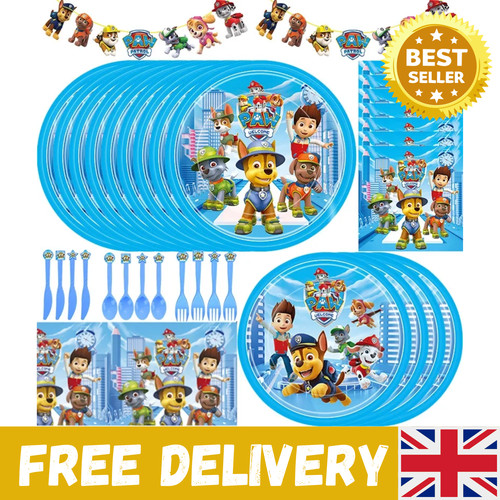 Paw patrol party decorations - paw,