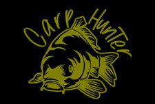 Carp Hunter Decal Car Style