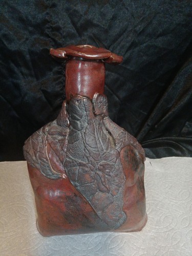 Vintage bottle neck clay - vintage,