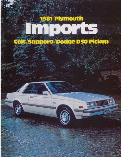Plymouth colt sapporo - plymouth,