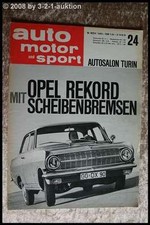 Auto Motor Sport 24/63 Abarth