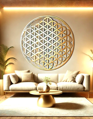 Elegant flower life wall - flower, of