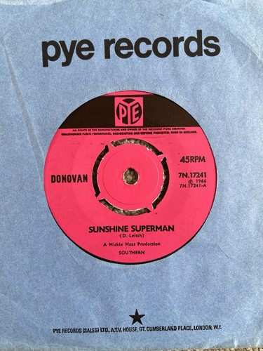 Donovan sunshine superman - sunshine,