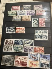 French Stamps Poste Adrienne