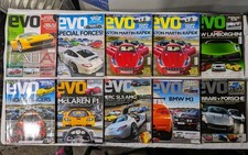 10 Evo Car Magazines Bundle -