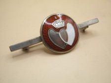 Vintage Silver & Enamel Brooch - Blood Donor Badge