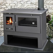 Wood Burning Range Stove Oven Cooker Multi Fuel Milan LUX  Modern Stove 