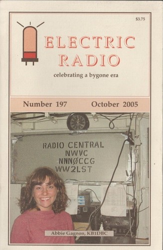 Electric radio bygone era - electric,