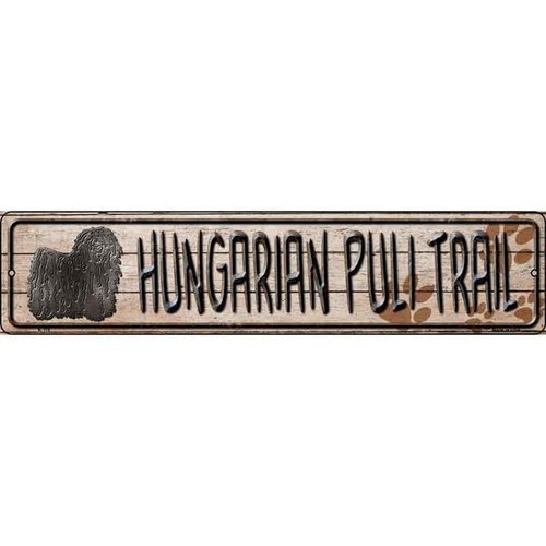 Hungarian puli trail - puli,