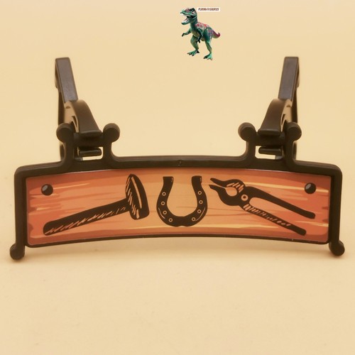 Playmobil sign blacksmith - -,