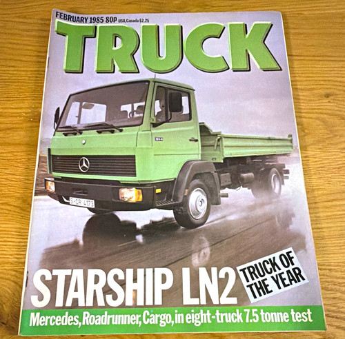 Truck magazine february 1985 - truck,
