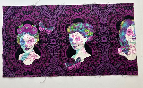 Tula pink possessed - possessed, purple