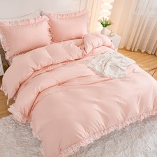 Pink  Ruffle Frills Duvet