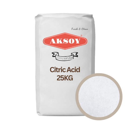 Citric acid 25kg food - citric,