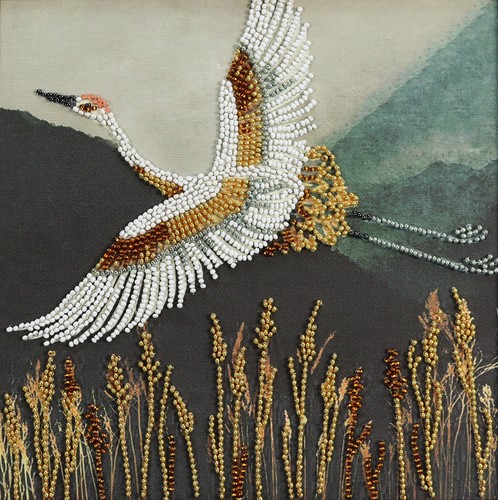 Diy bead embroidery kit - bead, coming