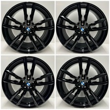 Genuine BMW X3 X4 19” 698 M Alloy Wheels Refurbished Gloss Black