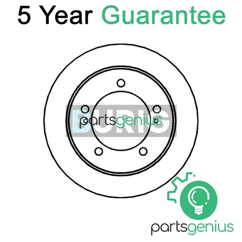 Genius front brake disc - genius,