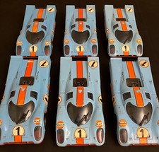 Full Set Of 6 Rare Pocher Porsche 917 Gulf Petrol Oil 1/18 Le Mans Steve Mcqueen