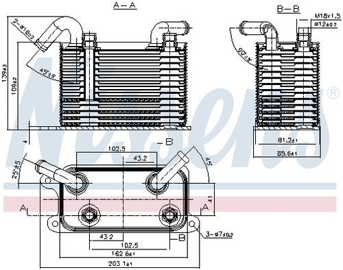 Fits nissens nis 90722 - nissens,