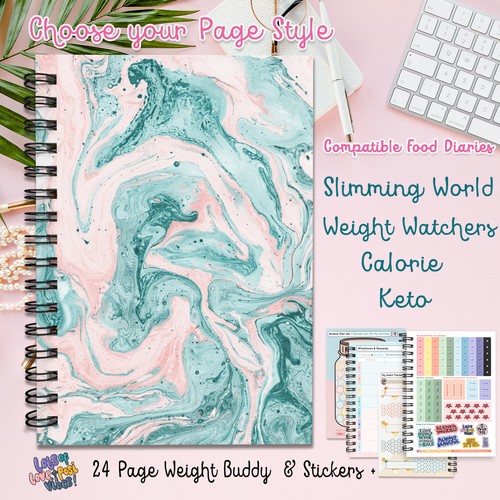 Food diet diary slimming - diet, book