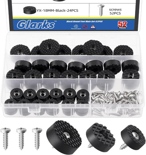 52pcs screw rubber - 52pcs,