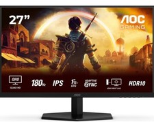 AOC Gaming Monitor Q27G42XE Quad HD 27" IPS LCD Black