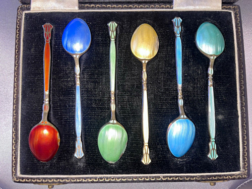 Silver antique asprey boxed - asprey,