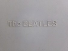 THE BEATLES WHITE ALBUM APPLE PMC 7067-8 NUMBERED EMBOSSED 4 PHOTOS POSTER MONO