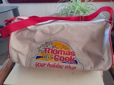 VINTAGE THOMAS COOK - 'YOUR HOLIDAY SHOP TRAVEL' - SHOULDER BAG WITH STRAP