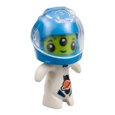 LEGO Alien in White Spacesuit
