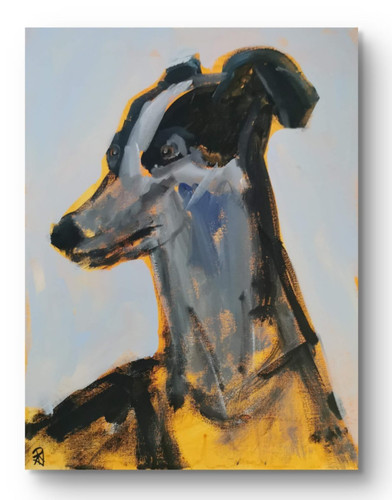 Acrylic painting 16 inch - x,