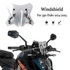 Accessorise Gray Sport Screen Windshield Deflector For 390 Duke 2024-2025