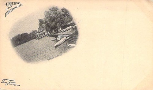Greetings from broad ripple - from,