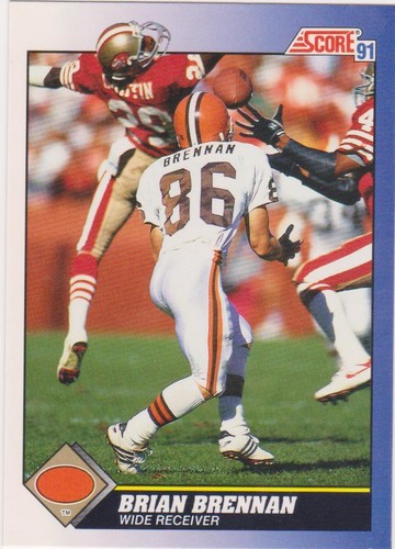 1991 score football - score, cards