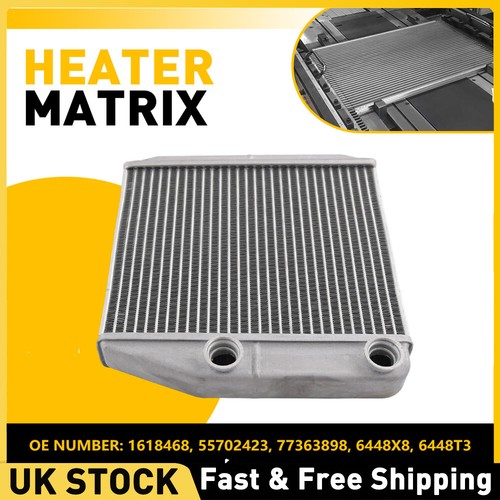 Heater radiator matrix for - matrix,