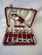 VINTAGE F&W LTD EPNS CASED SET