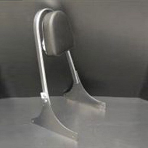 Chrome passenger backrest for - backrest,