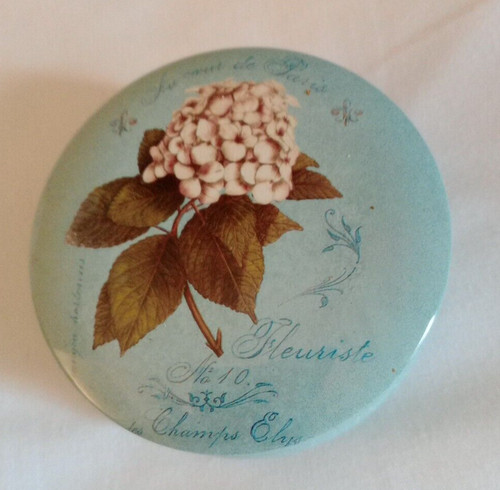 Small round blue flower floral - small,