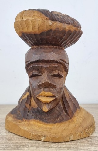 African hand carved - carved, wooden