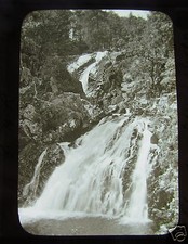 Glass magic lantern slide - glass,