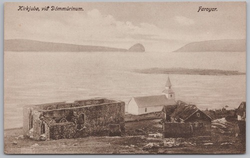 Kirkjubour faroe islands - faroe, by