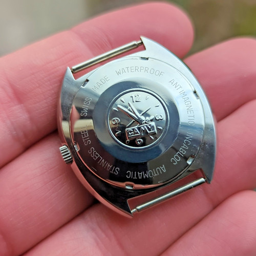 Vintage camy steel swiss - swiss, nos