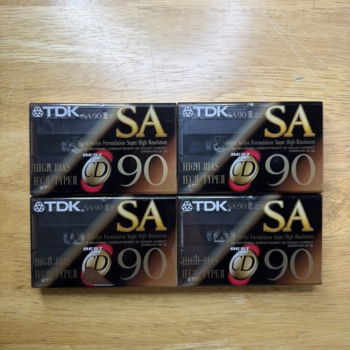 Tdk sa90 blank cassette - sa90,
