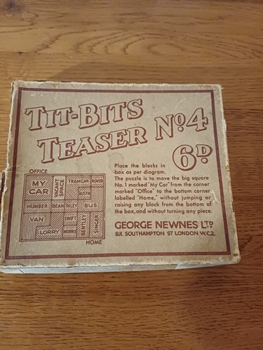 1920 vintage tit bits teaser - 1920's, tit-bits