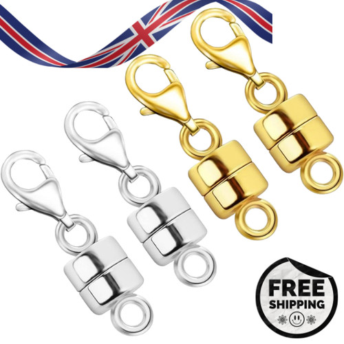 Magnetic necklace clasps and - necklace,