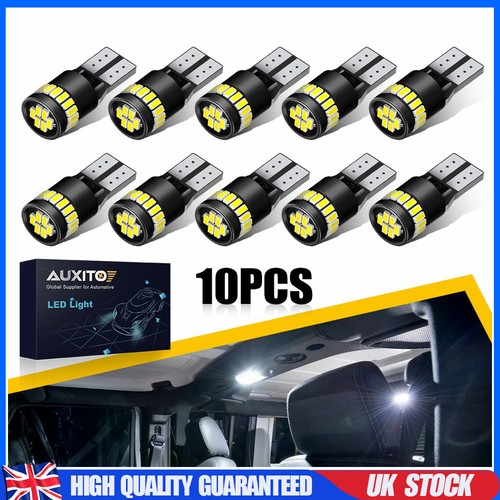 10x 501 t10 led bulbs - 10x,