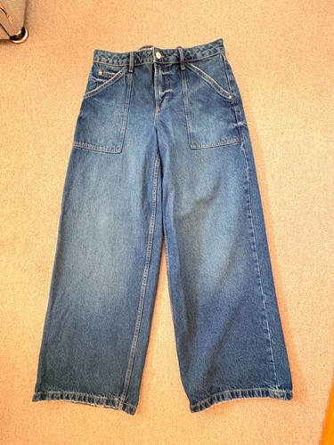 Next wide leg jeans high - wide, rise