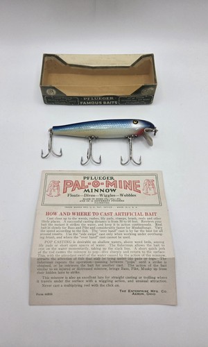 Pflueger 5009 in blue - 4, in.