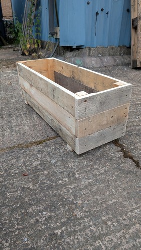 Rustic planter trough home - rustic,