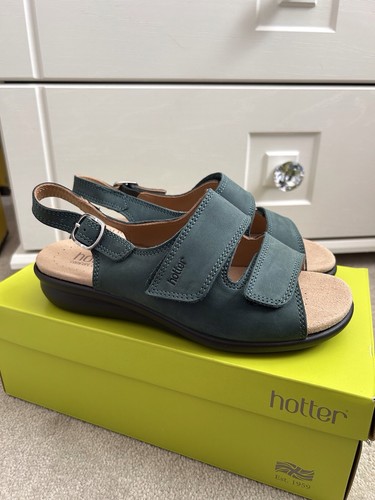 Hotter easy sandals - sandals, teal